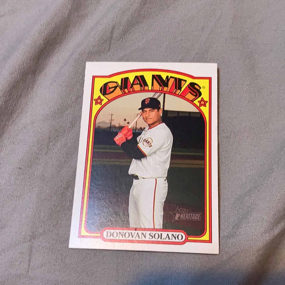 Donovan solano tops heritage